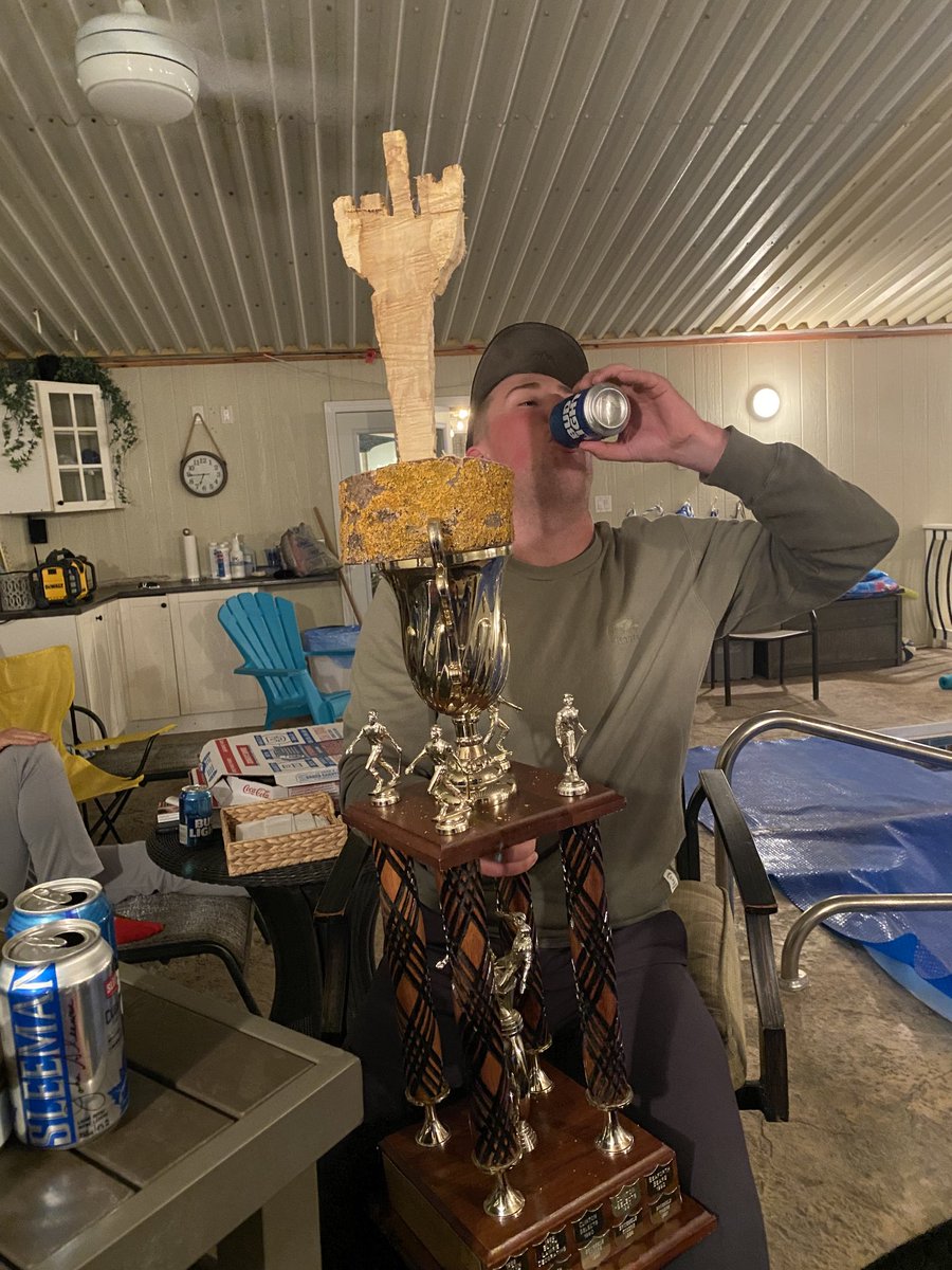 Johnnygroves's tweet photo. #newtrophy #howweroll ⁦@FastballTigers⁩ ⁦@TheHCFL⁩ https://t.co/UV2Fi8UcE4