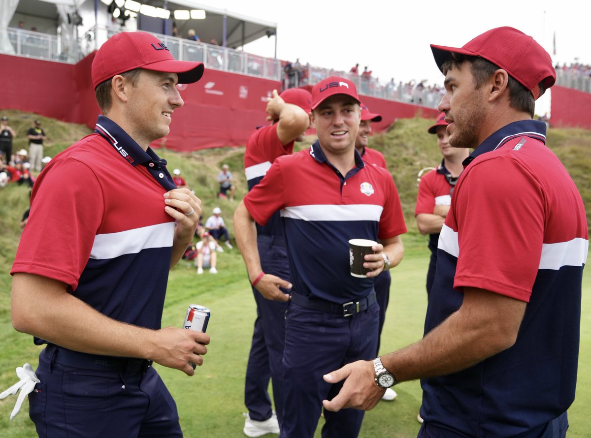 BKoepka's tweet photo. Then he said, do you even lift bro? 
Yeah, Ryder Cups!🏆🏆 https://t.co/urCfjhGshy