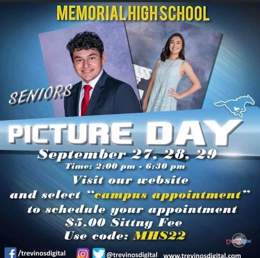 Reminder: Seniors, don’t forget to sign up. 📸