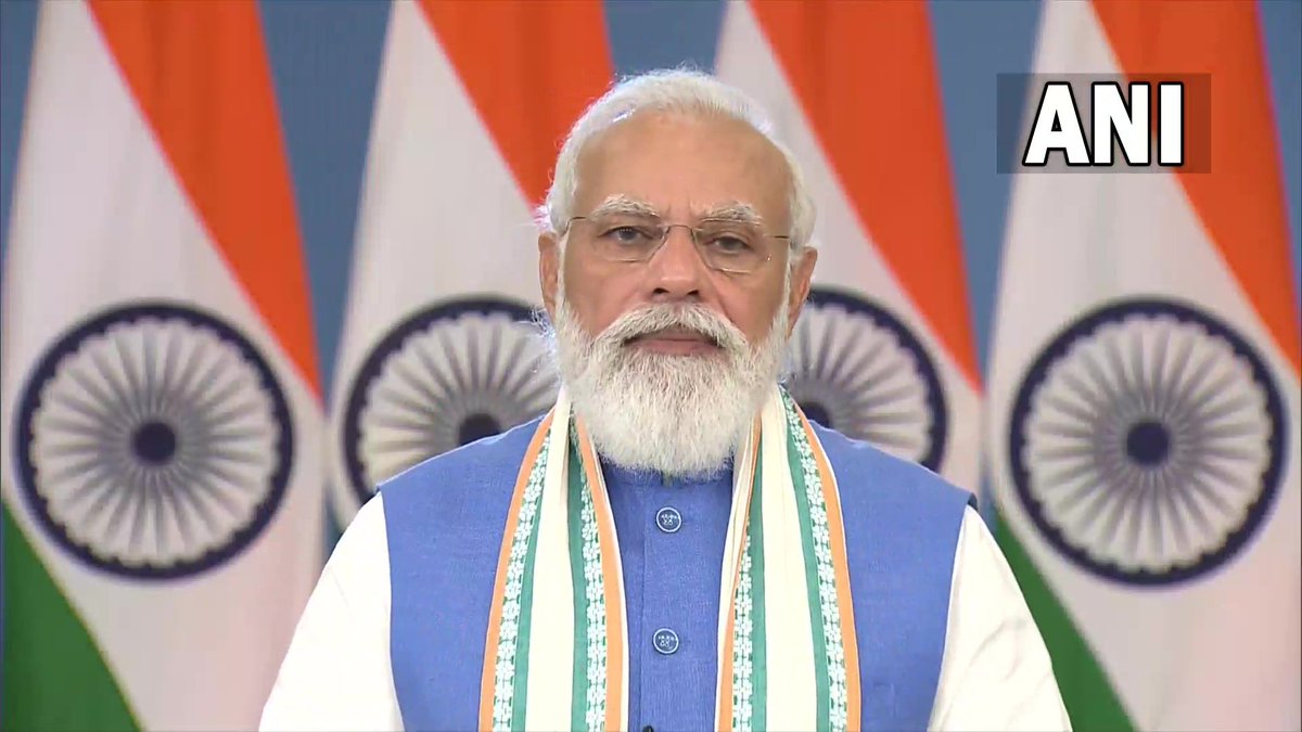 ANI's tweet photo. Prime Minister Narendra Modi to launch Ayushman Bharat Digital Mission today. 

(File photo) https://t.co/HvgVtXaOg2