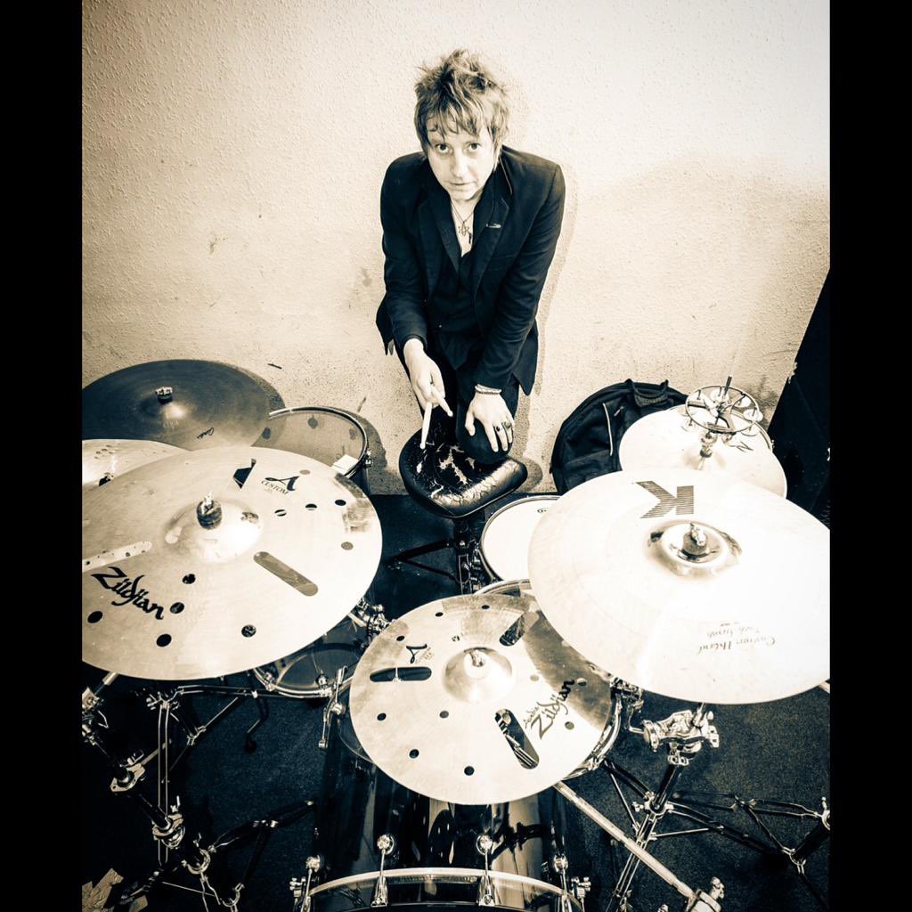 Happy birthday to our wonderful drummer Cass Browne!!   