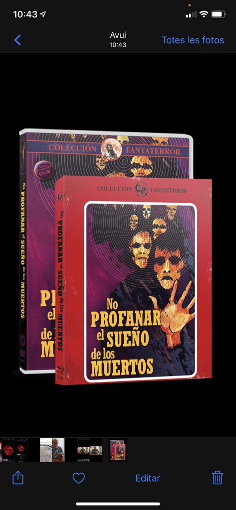 Aprovechamos que se acerca <a href="/sitgesfestival/">Sitges Film Festival</a> para presentaros cada día una novedad de Ediciones 79
Hoy: NO PROFANAR EL SUEÑO DE LOS MUERTOS

elsetantanou.com/no-profanar-el…

Mañana más!