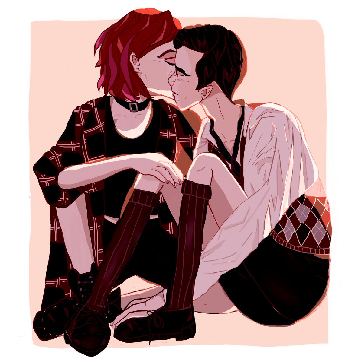 Nihonga2's tweet photo. Imagining how Dolores and Number 5 can look together... #Umbrellaacademy #numberfive #doloresandnumberfive #netflix #number5 https://t.co/IxTjXikDyd