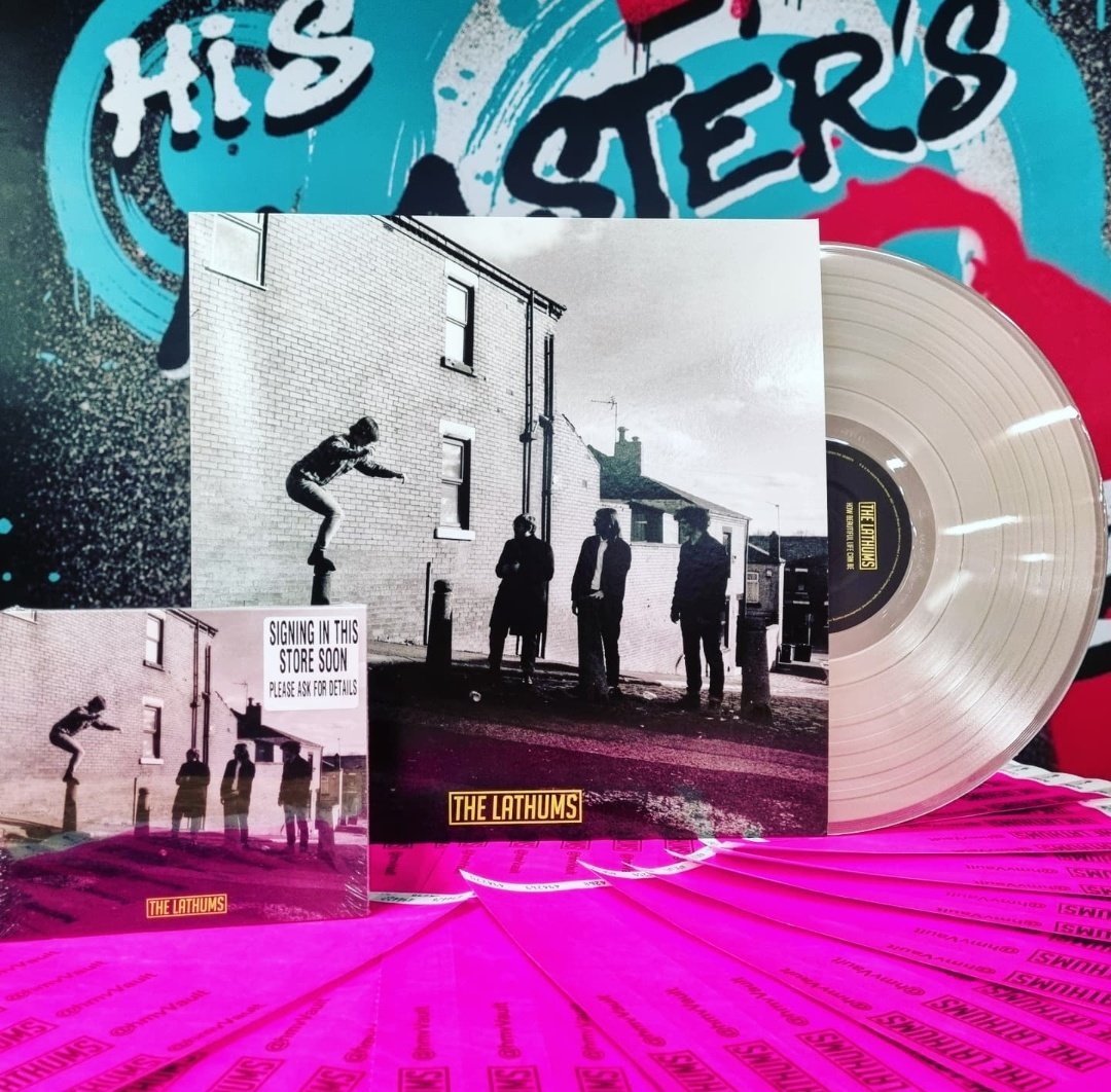 hmvVault's tweet photo. 🚨 EVENT UPDATE! 🚨 HMV artists of the month @TheLathums will be joining us at 4:00pm on Thursday this week at The Vault, signing copies of their debut album #HowBeautifulLifeCanBe! Pick up your copy at The Vault today to secure your place! 🙌

#thelathums #hmvlive #event https://t.co/qXiUS086Cx