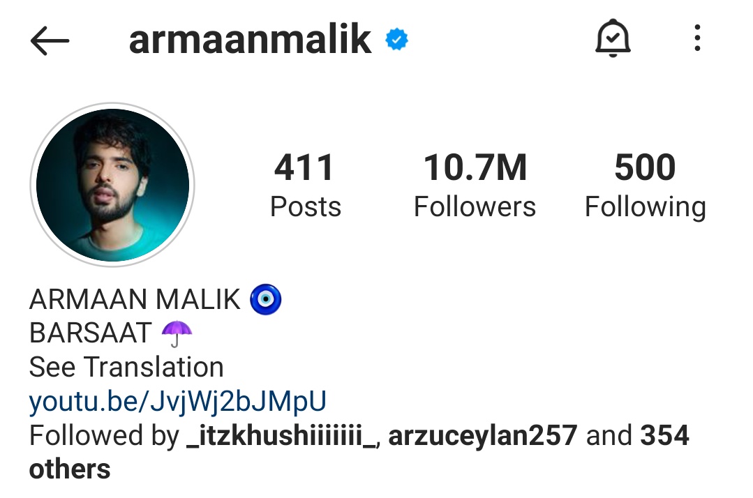 Yay! Issa 10.7 Million Armaanians now on InstagrAM 🥺❤️ @ArmaanMalik22 11 million very soonest