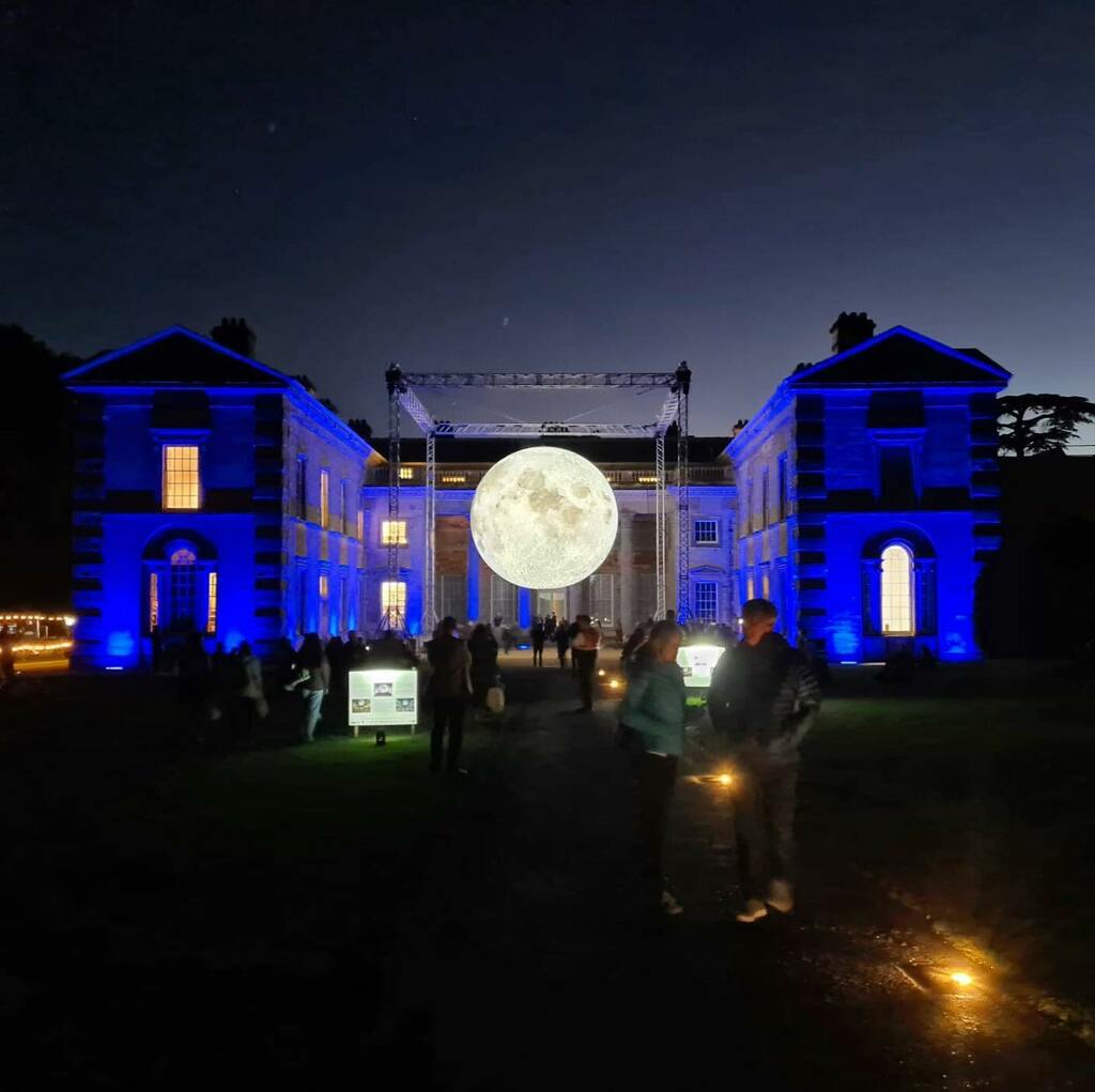 PBArchitecture's tweet image. The moon has landed at Compton Verney. Not only that but for the next 3 months a terrific Grinling Gibbons exhibition. Go see it if you can. The permanent exhibitions also great.  #peregrinebryant #architectontour #comptonvarney instagr.am/p/CUUWbSVMWcW/