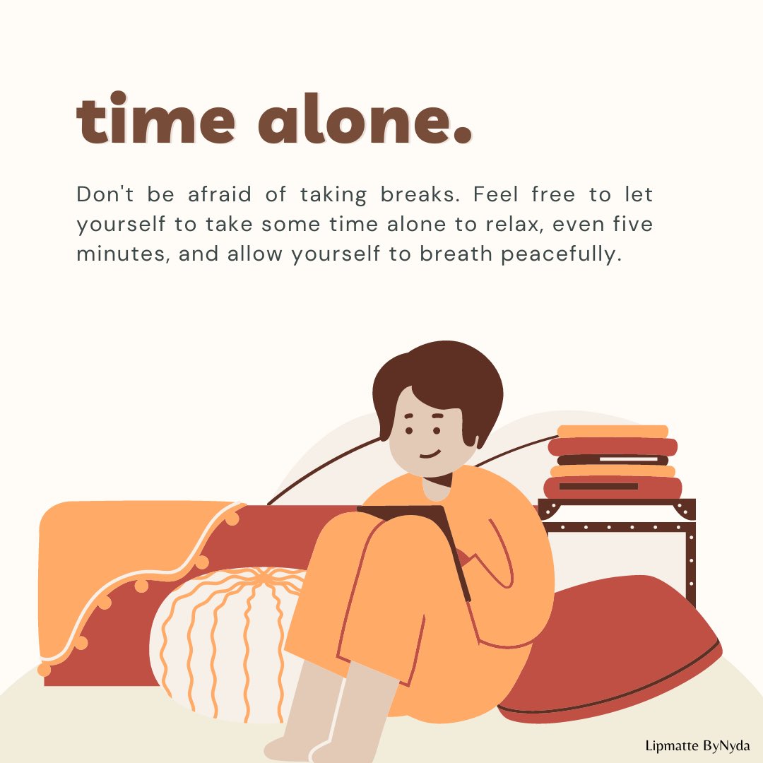 bynyda_'s tweet photo. Whatever overwhelming situation you are in, just take some time out for yourself to relax. Do something that can help you unwind and clear your head. Believe me, you need it. #bynyda #alonetime #reminderforyou https://t.co/xsRMur56Cd
