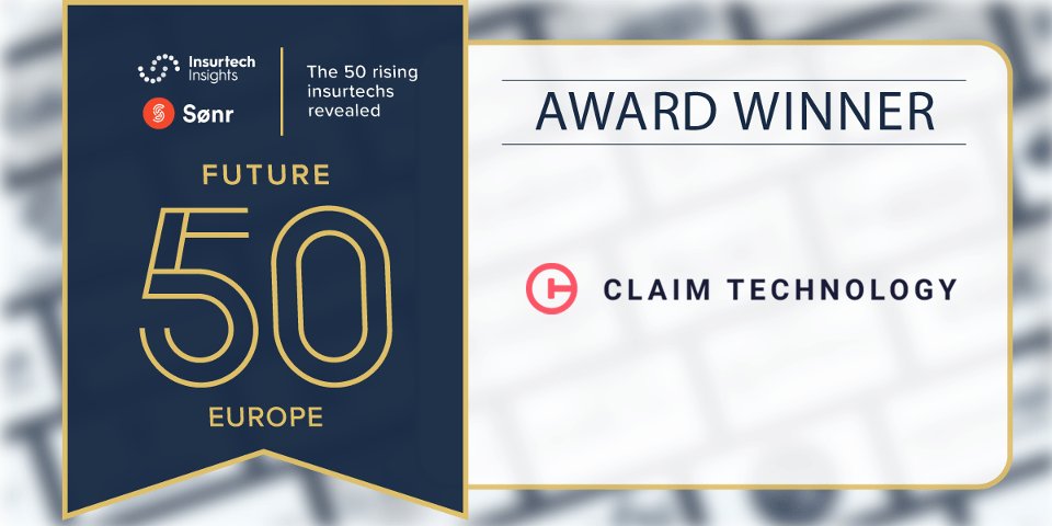 ClaimTechnology's tweet image. It’s official! We’re proud to be named as one of Insurtech Insights and Sønr Global #Future50!

See us featured in the full Future50 ranking here: insurtechinsights.com/future50-europ…