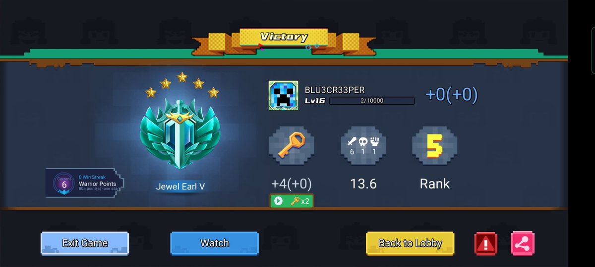 FunwithIB's tweet photo. @BlockmanGo Good Enough Cus Theres Sword Effect At End Hehe
(Btw I Lost A Game😔) https://t.co/1lpENqCJOi