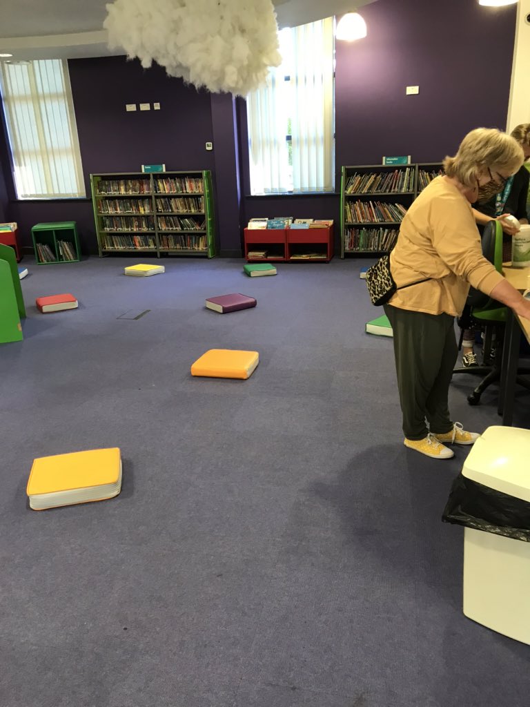 BristolLibrary's tweet photo. Preparing for Rhyme and Storytime at #Junction3library. It’s only pre- booked, it’s only limited numbers, but it’s a start 👍
@BristolLibrary @BristolFIS @BristolCouncil https://t.co/YDMcwJt7uF