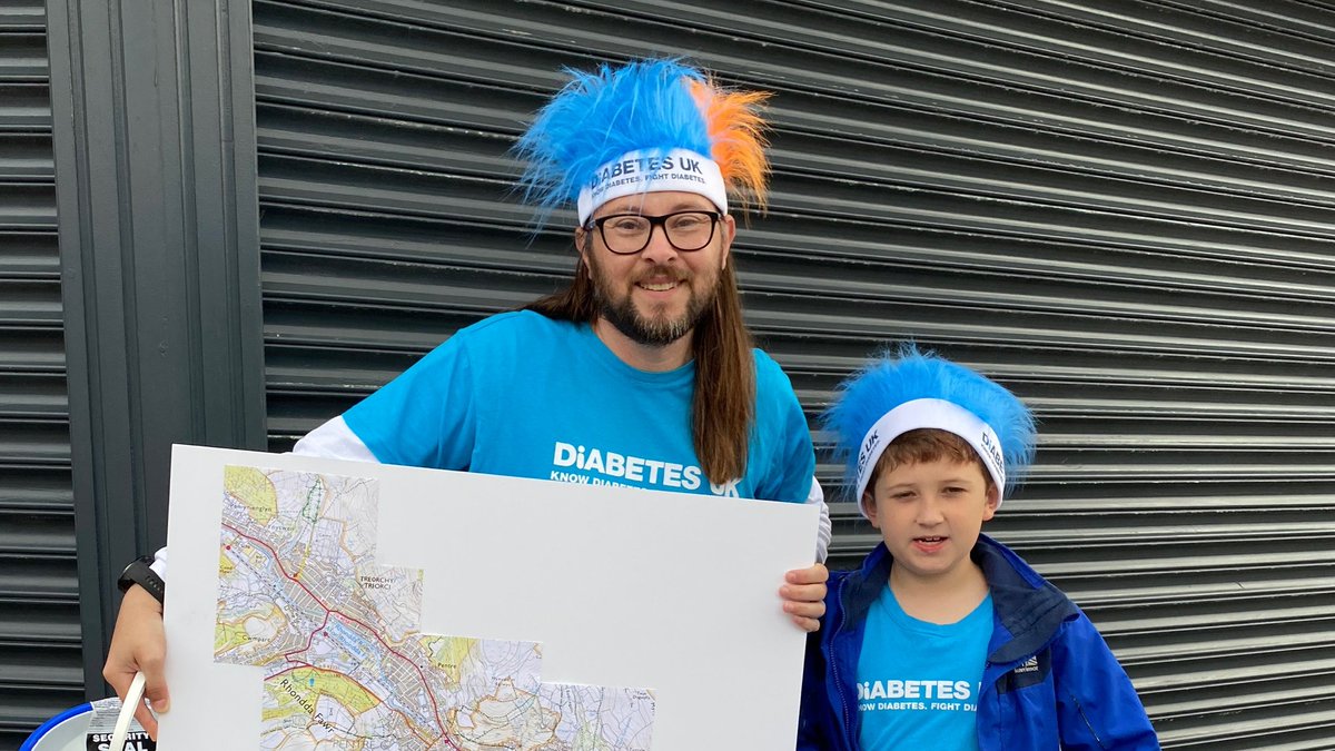 DiabetesUKCymru's tweet image. Thanks to our supporter @morgs7704 for organising a walk in the Rhondda this weekend. Lee did the One Million Step Challenge and like many others will keep on walking through Autumn and Winter
#keepOnwalking
#fundraising