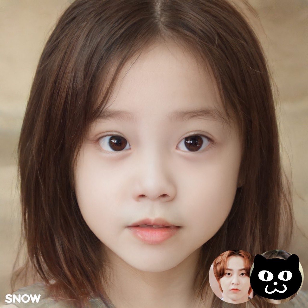 Uzivatel ひろみん Na Twitteru Snow で顔掛け合わせてみた 艸 うふっ 可愛い Snow 子どもの顔予想 赤ちゃんの顔が気になるなら T Co Jgx0tfdmik T Co Ggnlv1zqgn Twitter