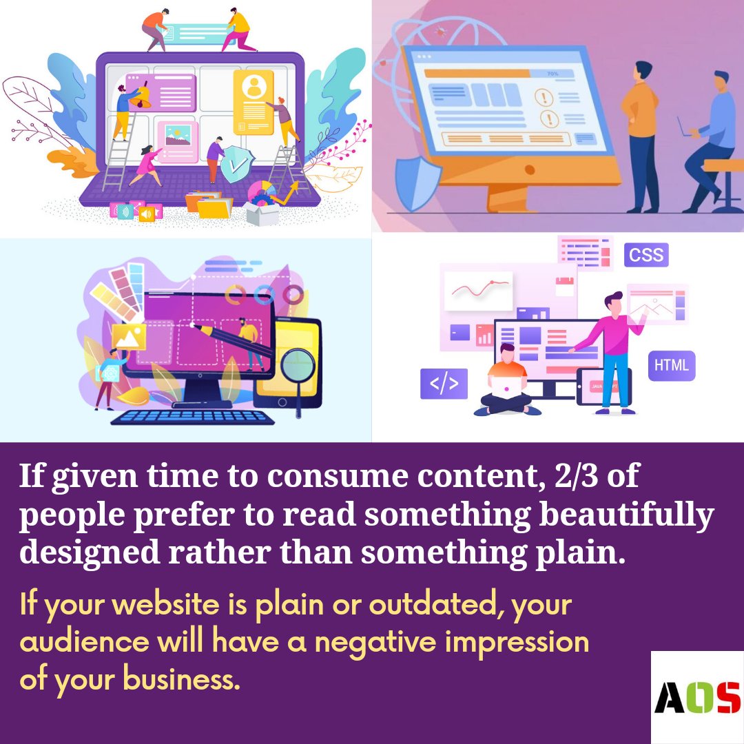 ￼ 

Every page on your website should be well designed and should be easier for the user to consume not just your core marketing pages. DM us to have your website designed by our professional team which can please every user who comes across your page. #webdesign #design