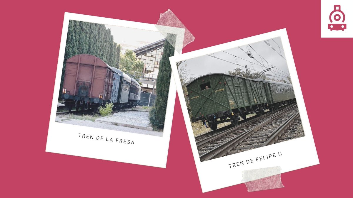 Estos trenes ponen rumbo a destinos Patrimonio Mundial de la Comunidad de Madrid. Una reserva imprescindible en el #Díamundialdelturismo

@AranjuezOficial <a href="/TurismoSLorenzo/">Turismo San Lorenzo de El Escorial</a>
#TrenesPatrimonio #TurismoSeguro #SanLorenzodeElEscorial #Aranjuez #PatrimonioMundial #diamundialdelturismo