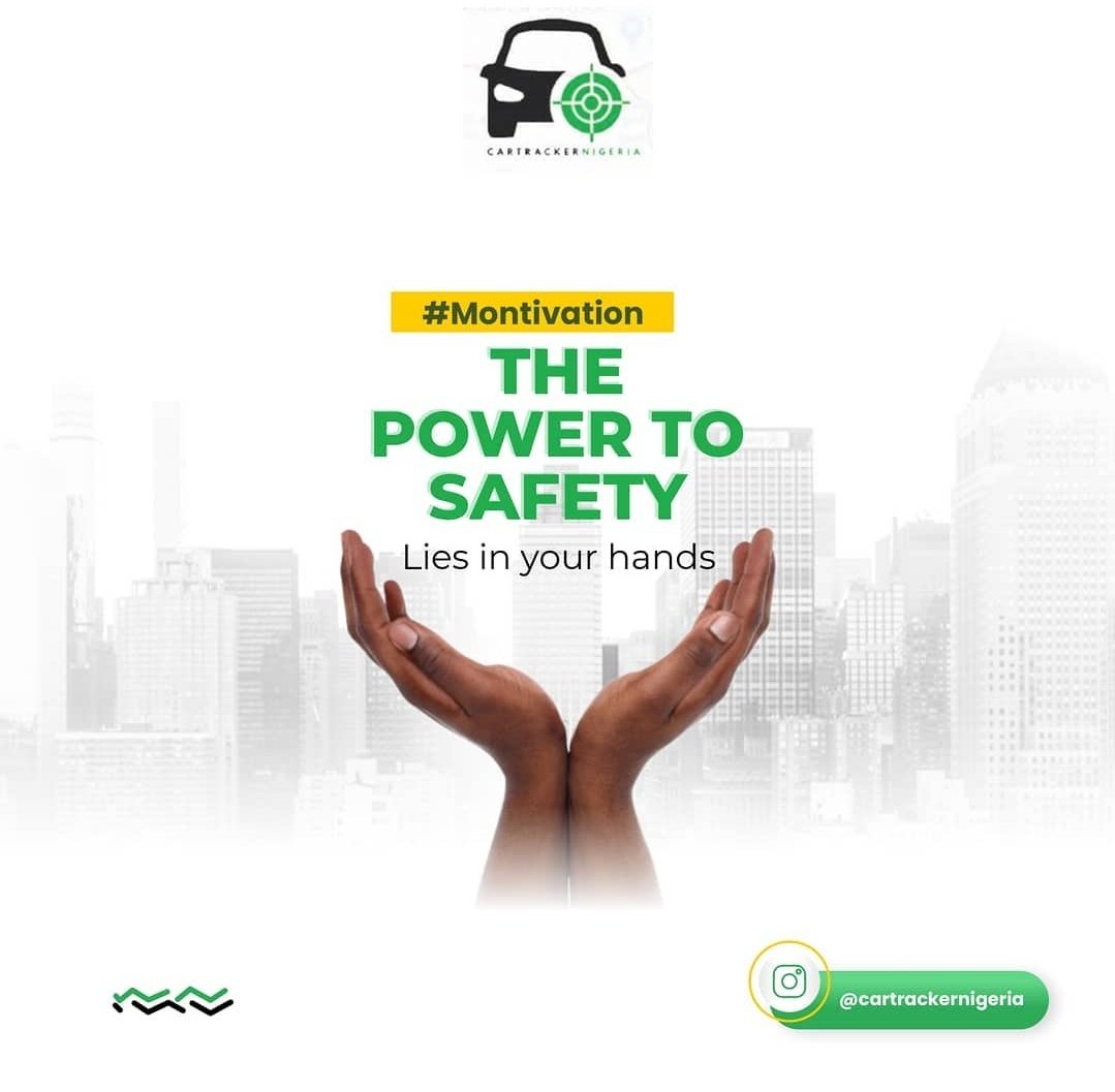 cartrackerngr's tweet photo. The power to safety lies in your hands, take control and drive it to a better place.
Secure your vehicles with CartrackerNigeria today.
Trending tags :
#japa #ebuka #papa #top6 #fakeeviction #ruiz #cartracker #mondaythoughts #MondayMotivation https://t.co/PAD9TsYofU