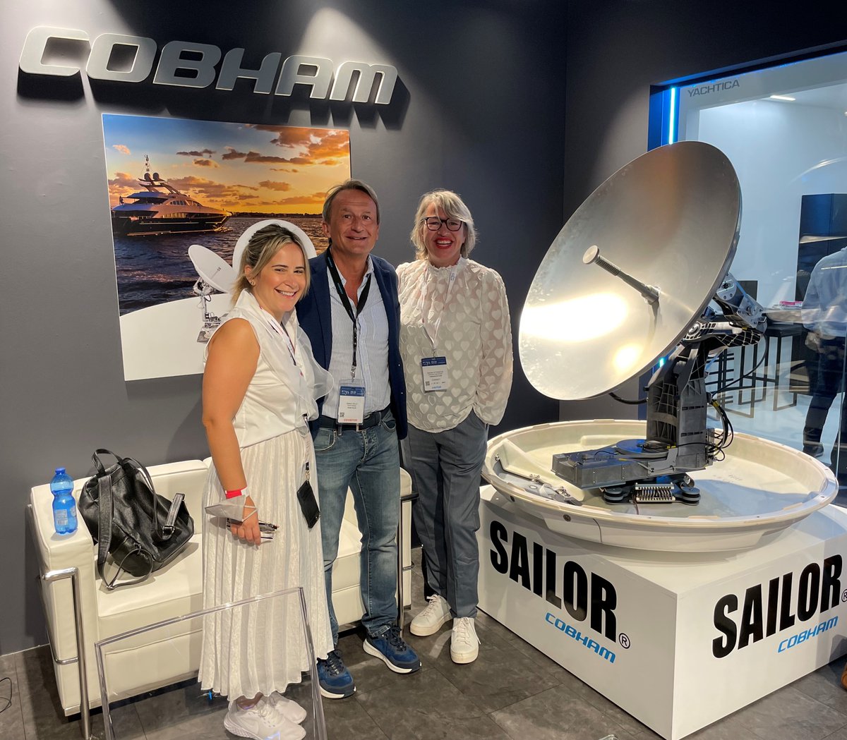 Our team had an excellent time at <a href="/mys_monaco/">Monaco Yacht Show</a> &amp; enjoyed talking about the SAILOR 1000 Ku XTR with partners and end-users. If you attended the show, let us know your favourite part in the comments. Wishing you all a great week ahead. #MYS2021 
bit.ly/3zQtky4