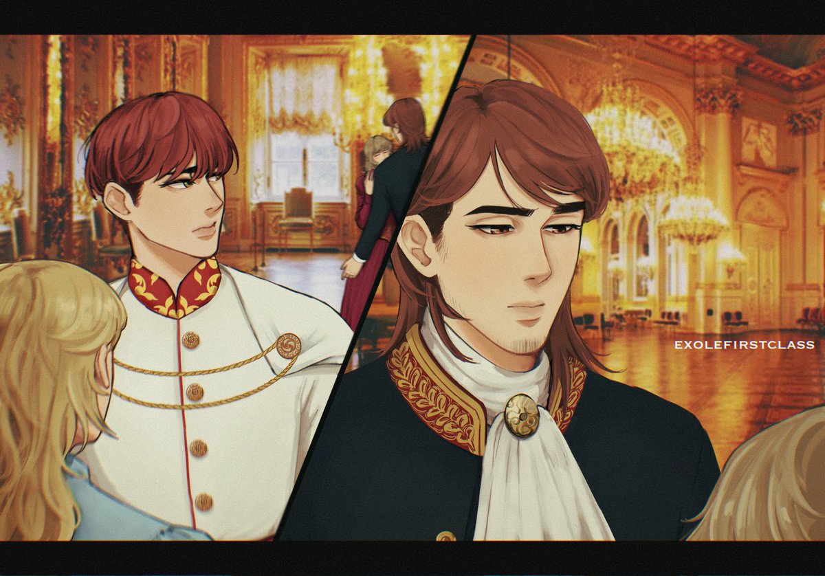 [ Royal/Angst AU ]

His royal highness. 

#flojean #snk #fanart