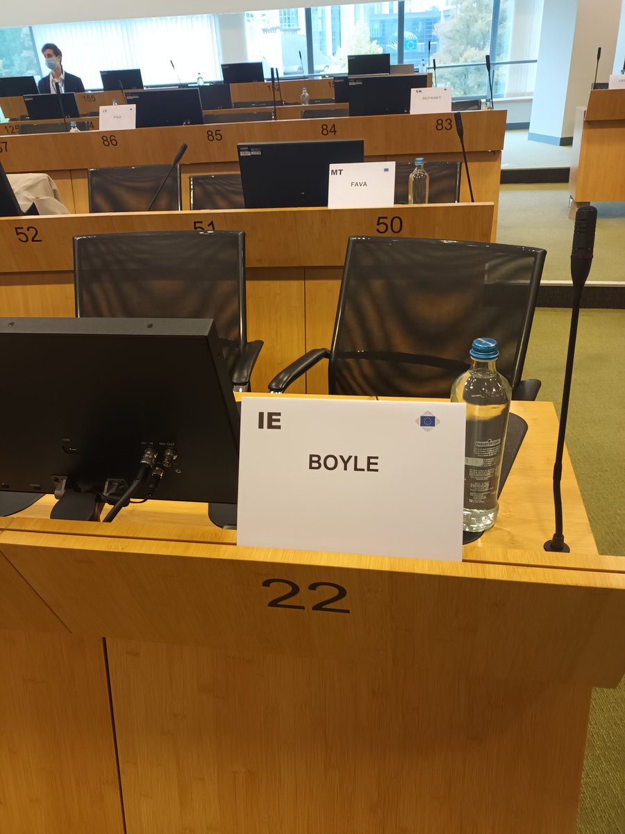 sendboyle's tweet photo. My place of work today. #CommitteeOfTheRegions #Brussels https://t.co/YsMmbx5zKb