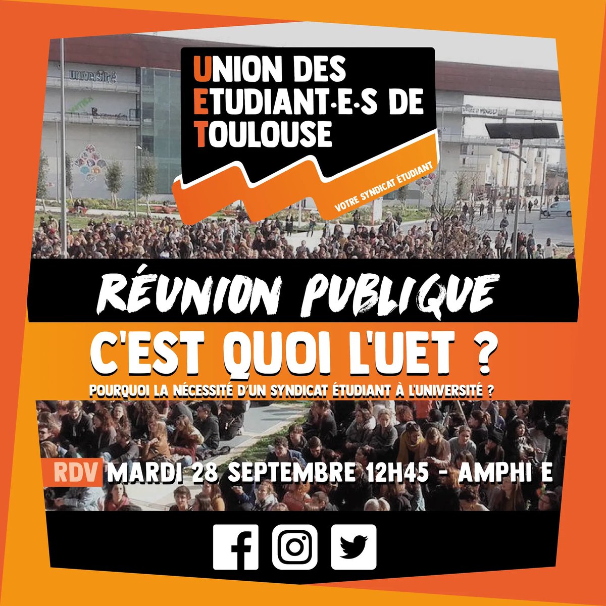 UET - Union des Étudiant·es de Toulouse tweet media