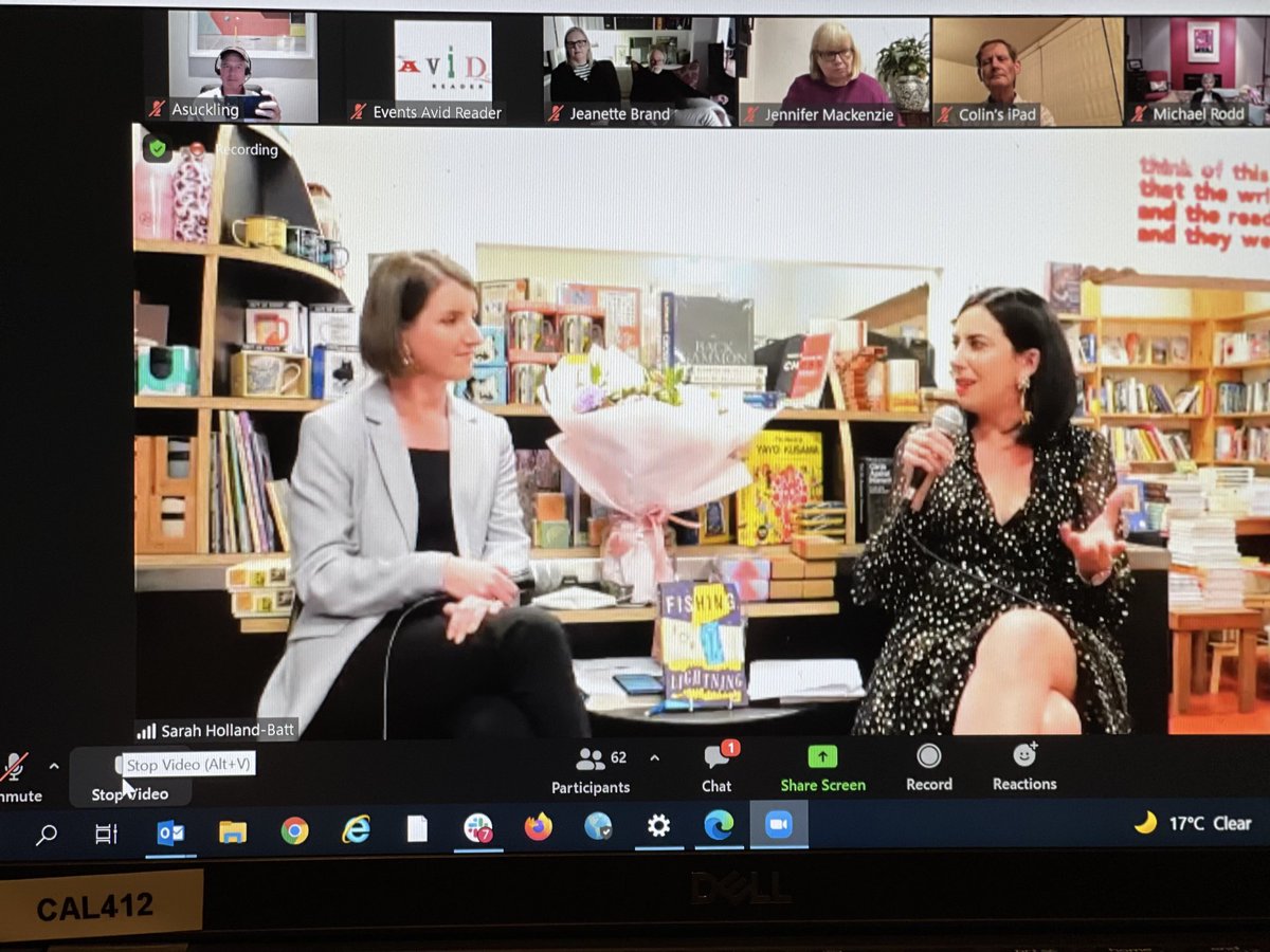 Congratulations ⁦<a href="/the_shb/">Sarah Holland-Batt</a>⁩ launch of your great columns on poetry in Fishing for Lightning &amp; thanks for acknowledgment of support of ⁦<a href="/CopyrightAgency/">Copyright Agency</a>⁩ ⁦@JN_Institute⁩ ⁦<a href="/australian/">The Australian</a>⁩ ⁦<a href="/NicholasGray/">Nicholas Gray</a>⁩ ⁦⁩ ⁦<a href="/UQPbooks/">UQPBooks</a>⁩ ⁦<a href="/AvivaTuffield/">Aviva Tuffield</a>⁩