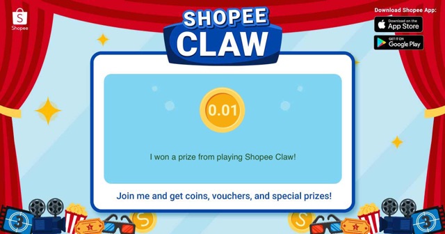 inniebuns's tweet photo. I'm playing Shopee Claw! Pick and grab to win prizes daily! https://t.co/SCdzfumckx https://t.co/vbDfOALQrO