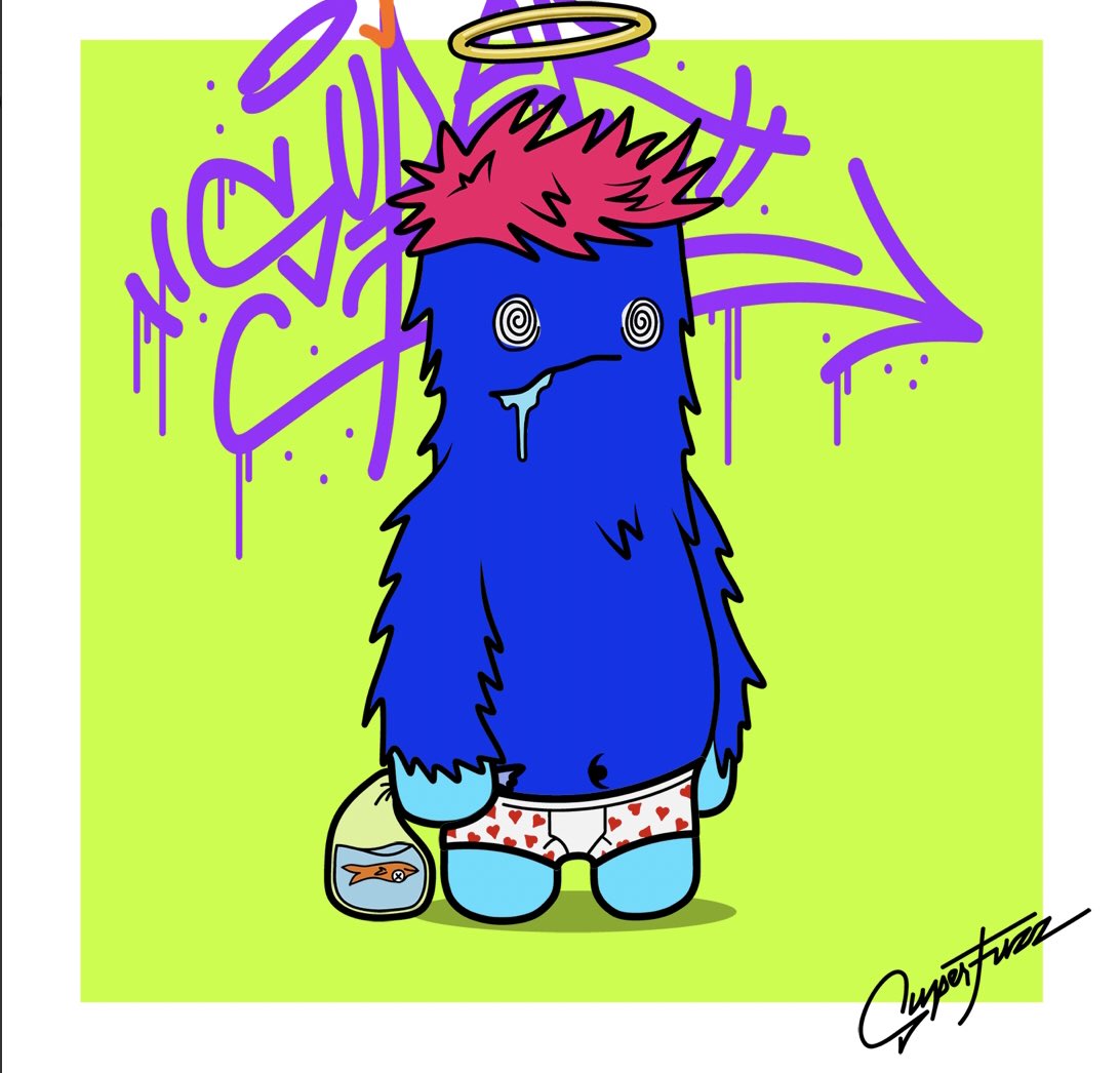 MoniumPando's tweet photo. Feeling Fuzzy @superfuzznft #FeelingFuzzy #FeelTheFuzz #WeLikeTheFuzz https://t.co/Z96q9XRCTP