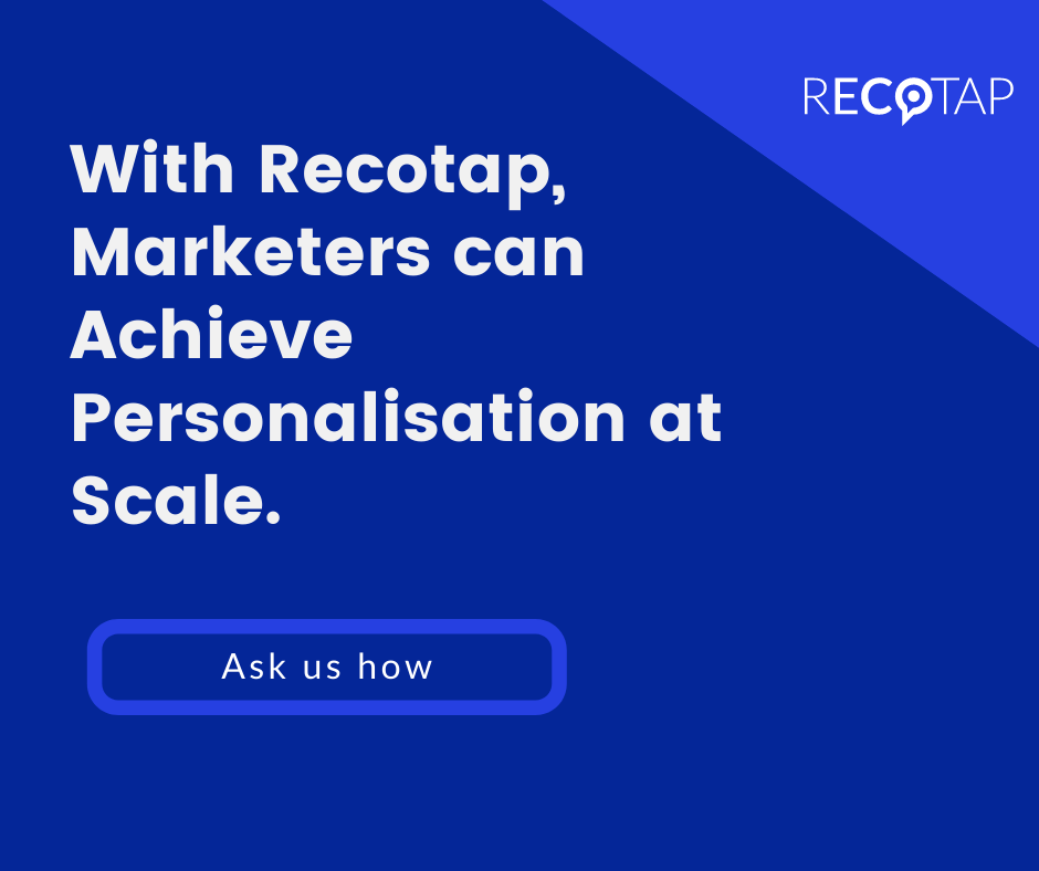 recotap's tweet photo. Marketers require intelligent and integrated systems that overcome execution challenges and aid them in driving communication using data at its core. Want to know how?
Contact us - contact@recotap.com
Visit us - https://t.co/5bdwwavfJu
#Recotap #ABM #AccountbasedMarketing https://t.co/XvXkUvHeHP