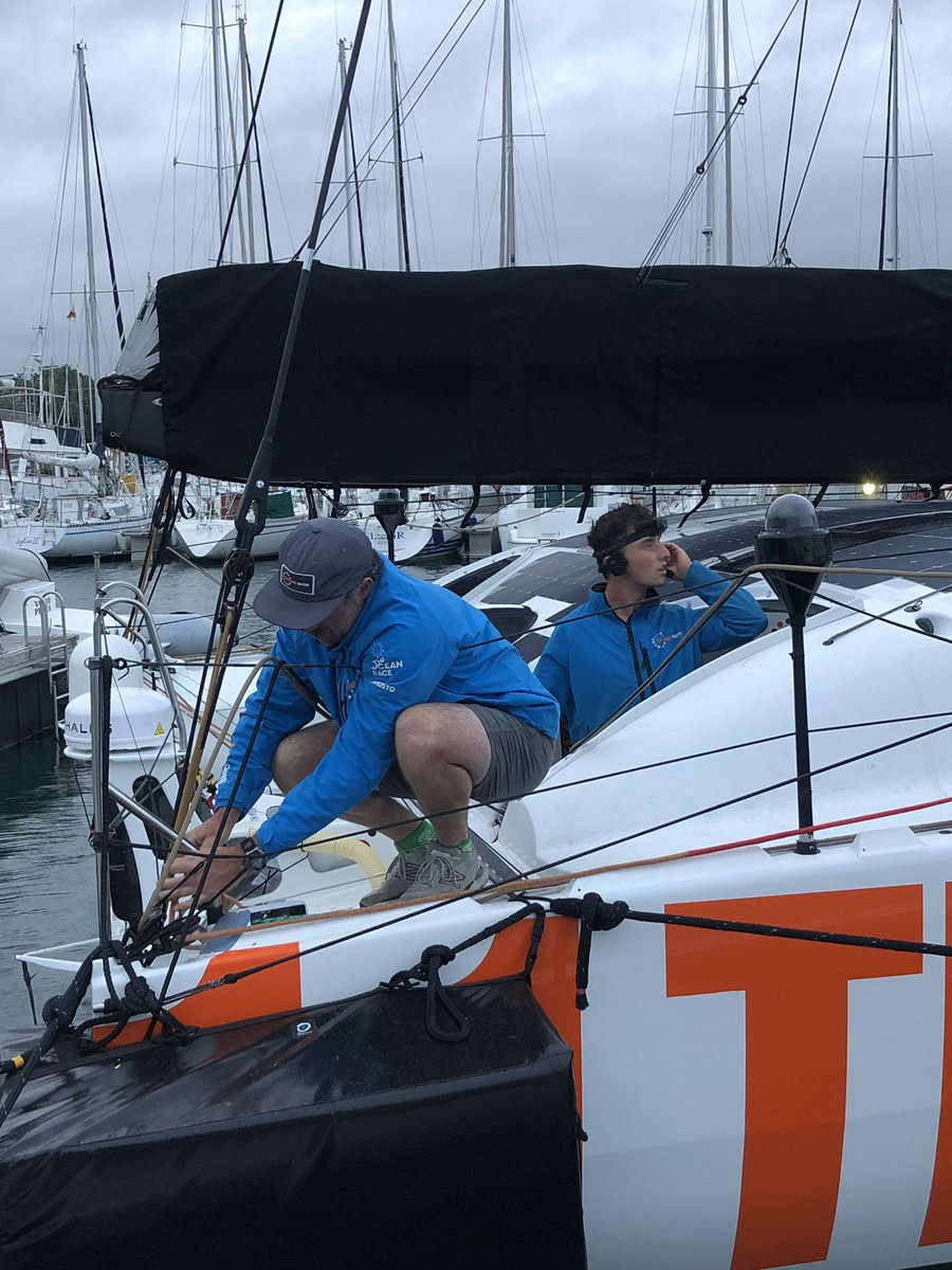 11thHourTeam's tweet photo. Post @defiazimut technical period ✅
Time for @Enright_Charlie + @PascalBidegorry to do their @TransatJV qualifier 🙌

⛵️Let’s go #sailing! https://t.co/2WzMJnGggK
