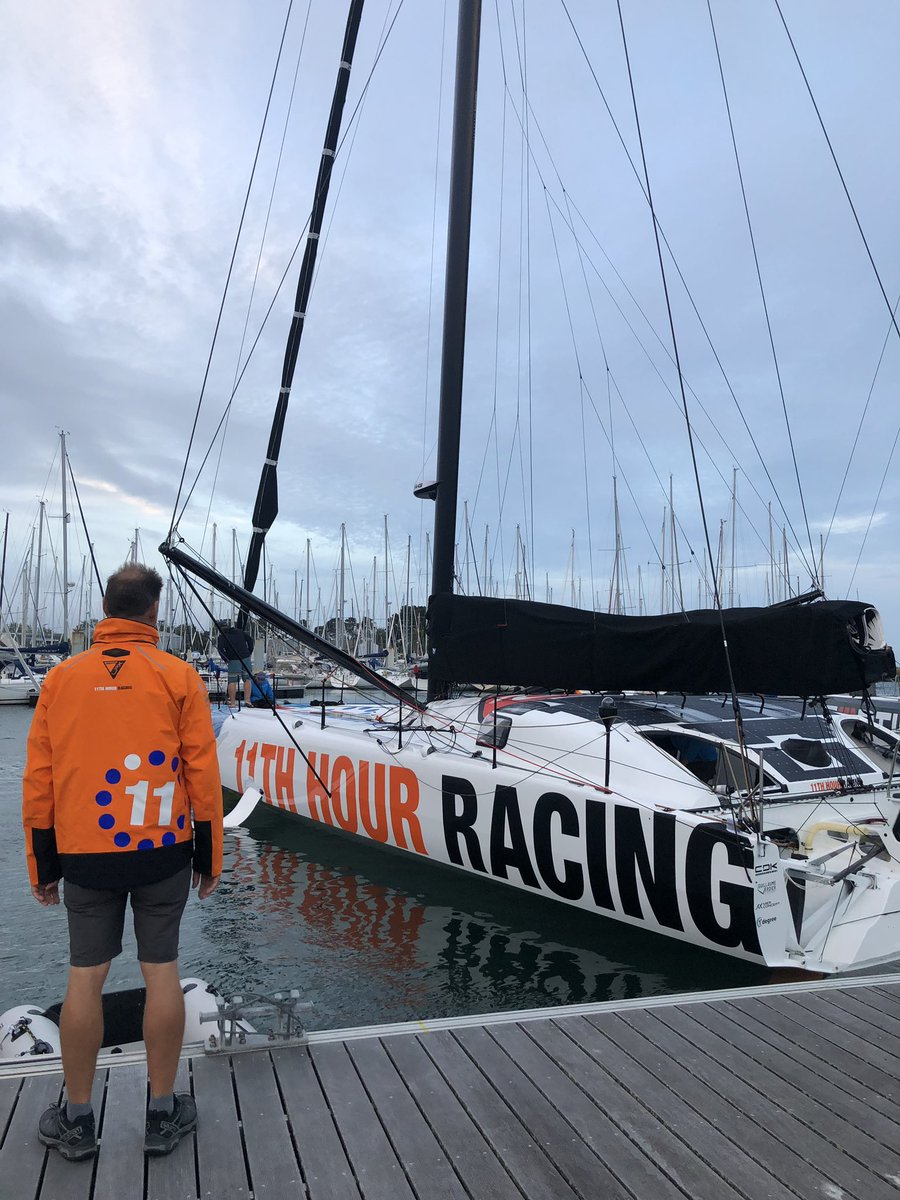 11thHourTeam's tweet photo. Post @defiazimut technical period ✅
Time for @Enright_Charlie + @PascalBidegorry to do their @TransatJV qualifier 🙌

⛵️Let’s go #sailing! https://t.co/2WzMJnGggK