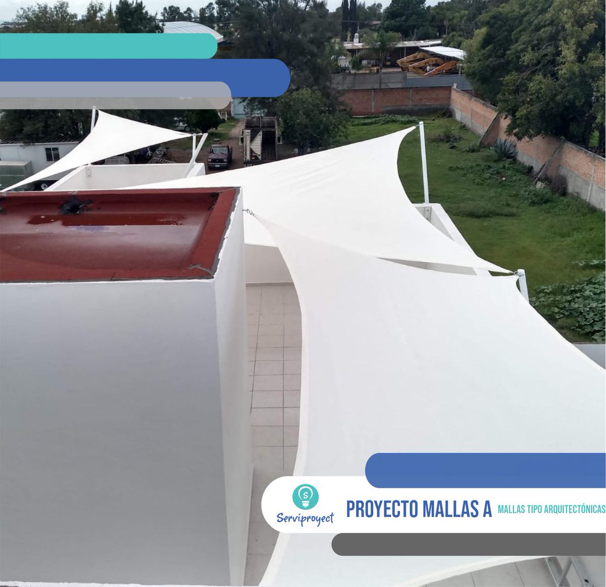 tuserviproyect's tweet photo. Proyecto de confección e instalación de mallas arquitectónicas para residencia 😍👌 Cotiza tu proyecto sin compromiso por 📩 directo a la página #MallasArquitectónicas #MallasTipoVelarias #MallasEnAgs https://t.co/TyQl9cPIzq