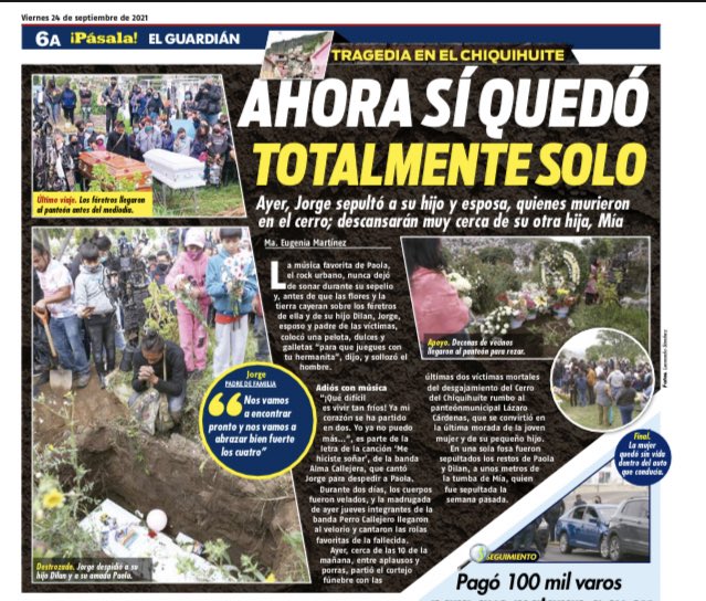 MaEugeniaMtz's tweet photo. “¡Qué difícil
Es vivir tan fríos,
Ya mi corazón
Se ha partido en dos,
Yo ya no puedo más…”, es parte de la canción “Me hiciste soñar” de @ajlazcano del grupo #AlmaCallejera. 

#CerroDelChiquihuite #Tlalnepantla 

Una de las coberturas más tristes… https://t.co/Okc5rW7Pyy