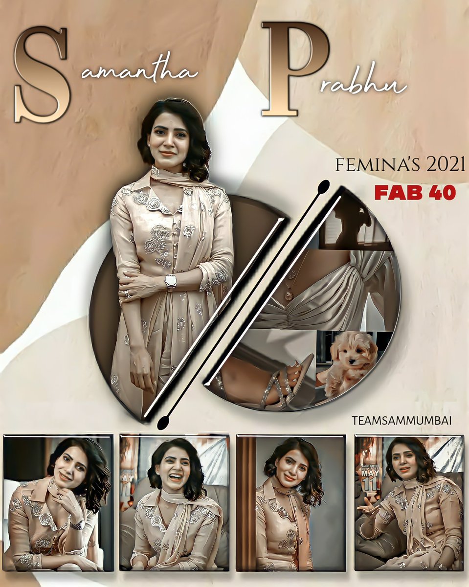 CONGRATULATIONS @Samanthaprabhu2 YR STRUGGLES & HARDSHIP GOT PAID OFF  GOD REALLY EXIST #SamanthaAkkineni #FeminaFab40