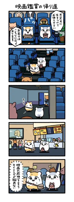 映画鑑賞の帰り道
#ちこまる 