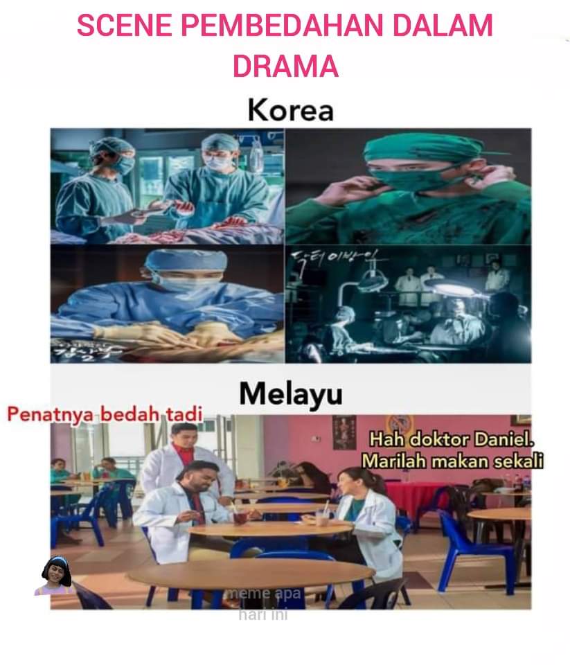syazwandva's tweet photo. Sebab doktor di Malaysia kan dah terlalu "ramai", buat apa ramai2 dekat ward ngn klinik, lepak cafe la banyak kerusi kosong https://t.co/HteU8fawhM