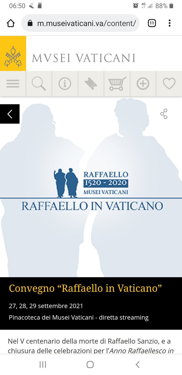CheccaMart's tweet photo. Oggi ai #MuseiVaticani. Qui il programma https://t.co/hfkbN3N9Sm https://t.co/fqm6czugnA