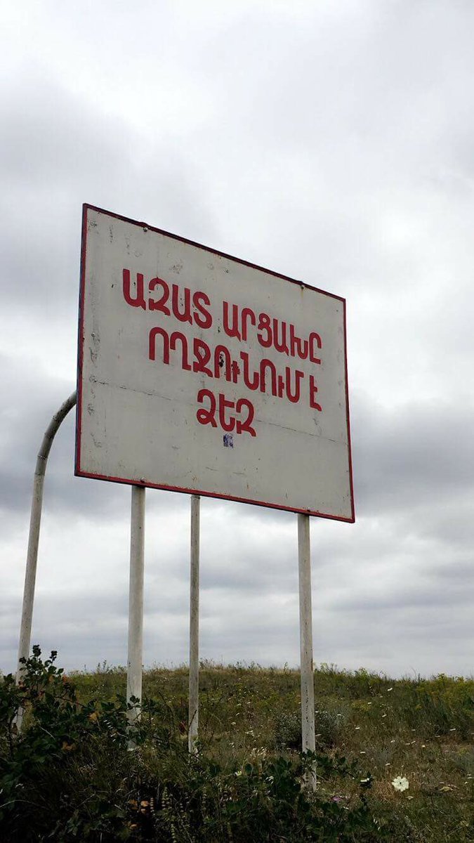 We will be back #ArtsakhIsArmenian #StopAliyev