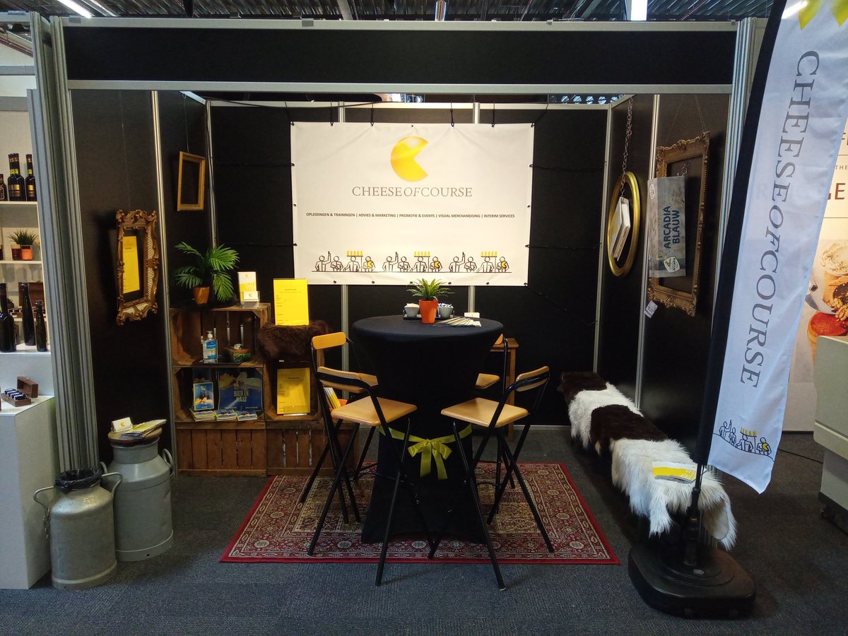 Lieve kaasgenoten, 
*Stand 132*
Cheese of Course! 
#vakbeursfoodspecialiteiten #foodspecialiteitenbeurs #vakbeursfood #foodspecialist #food