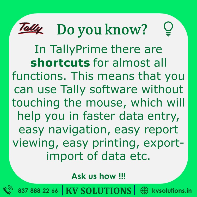 kvsolutions2's tweet photo. Do you know?

#knowingTally #Tally #TallyPrime #einvoice #Tallylicense #tallyservices #kvsolutions #tallyinvasai #accounting #accountingsoftware #gst #business #erp #vasailocal #startups #SME #smallbusiness

Business page: https://t.co/vUM3pu5DQy https://t.co/OTbLZ1FBpx