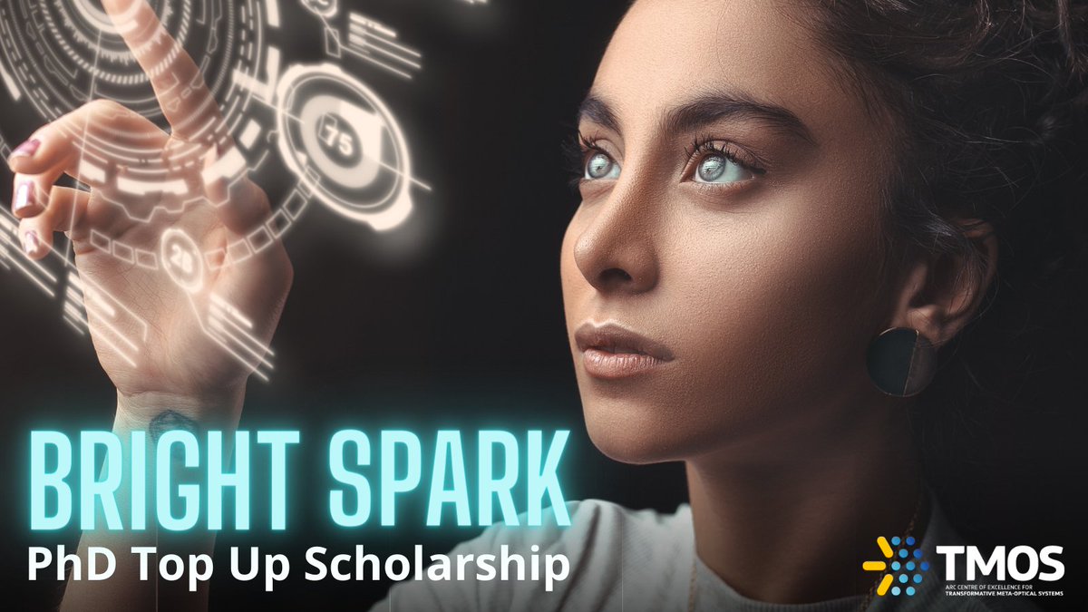 Thinking of doing a PhD in science, physics or engineering? TMOS is offering $10k Top Up scholarships to students looking to join one of our 5 participating universities. Find out more: buff.ly/2ZBi5gn