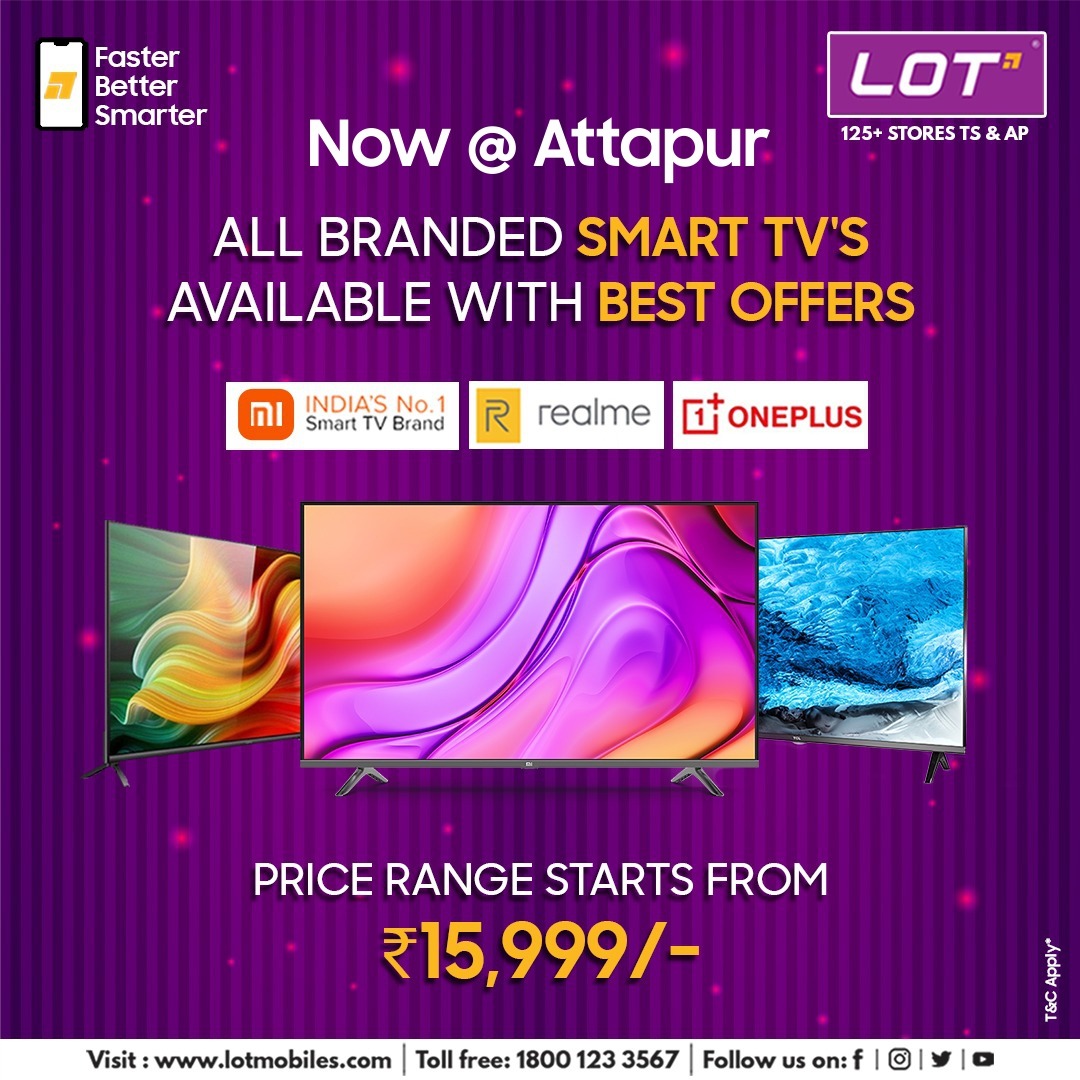 Lotmobiles's tweet photo. Are you ready to get best discounts and offers on our #Attapur store opening day. Stay glued on this page, we will reveal the date very soon.

#Attapur #mobilestore #newmobile #Smartphonestore #storeopeningsoon https://t.co/OYe468Xx53