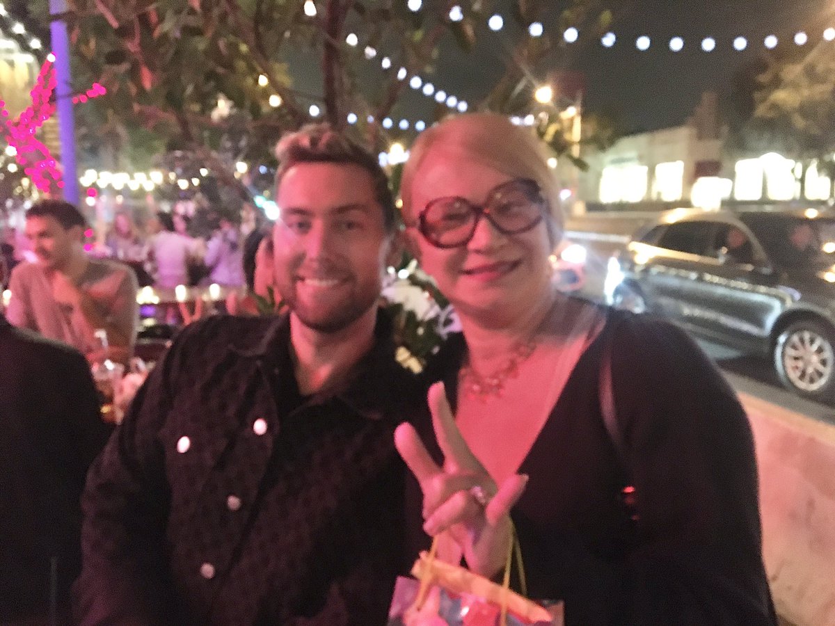 ModelaKurzet's tweet photo. What’s surprised met #LanceBass @lancebass . It’s was fun in #WEHO 💕 🌈 https://t.co/b7L6M8ccLb