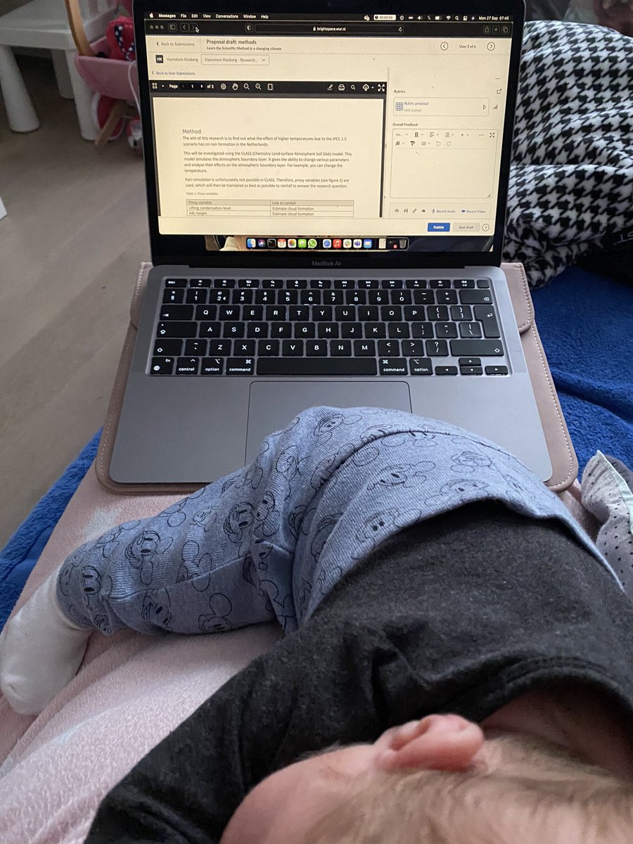 RimacAntonija's tweet photo. Evaluating student’s proposals for my course with the best help ever. @WUR #scimethod @WURenvironment https://t.co/8m34R7diN2