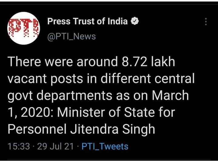 PrinceG44743103's tweet photo. #railway_groupd_examdate
Employement h hi nhi according modi ji nd bhakt https://t.co/3ipcaf9Pxp