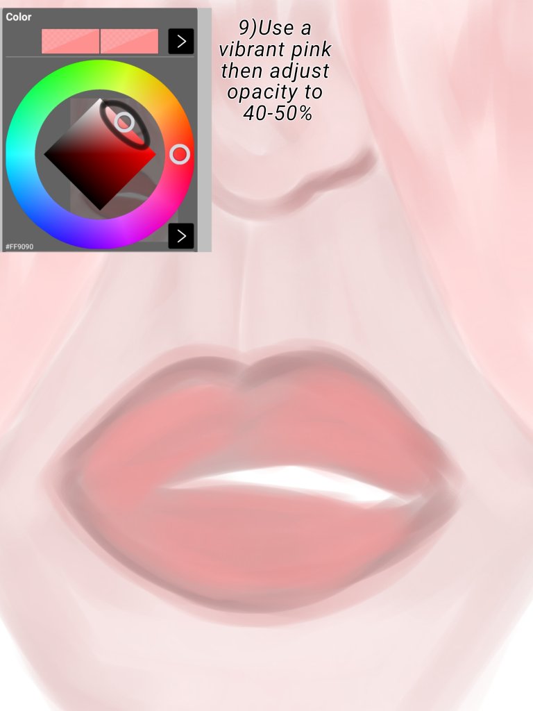 kuroandshiroxd's tweet image. Lip tutorial pt 1 #lip #liptutorial #arttutorial