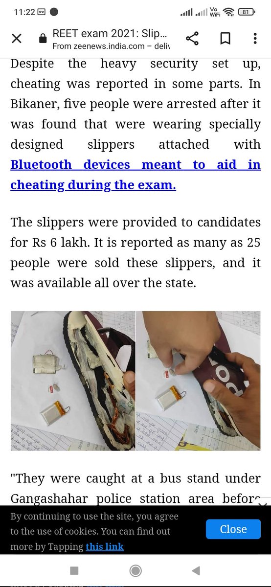 h4hulk's tweet photo. @ANI #Bluetoothslippers Rs 6L  and 25 people brought... https://t.co/CHtUcV1xsl