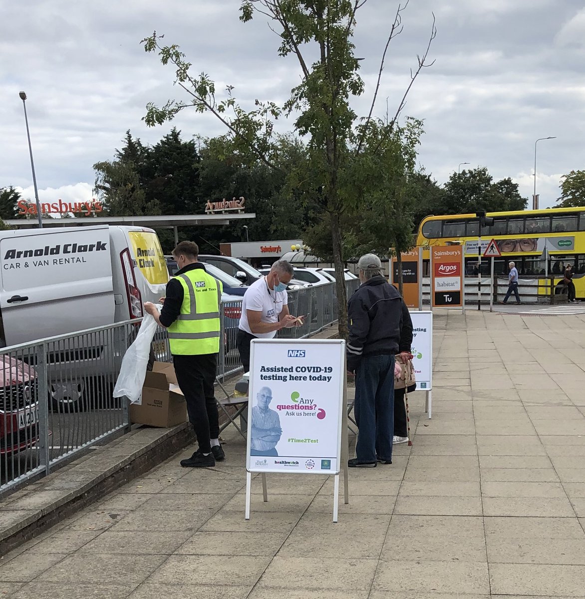 WBRRC's tweet photo. @ApplePrintNews Thanks again for all your help and work , on display again with the #CommunityTesting Van at the cricket day and all around #WestBerkshire it’s #Time2Test to help keep us all safe #COVID19 https://t.co/BZtJqGaQ3e
