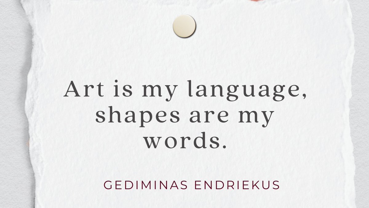 #Quote by #artist Gediminas Endriekus.

#art #quote #quotebyartist #quotesdaily #wordsofwisdom #artgoda #quotes