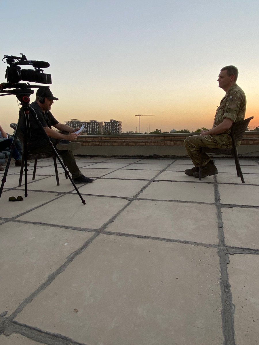oirdcom's tweet photo. Last week saw @CJTFOIR hosting a team from @coalition.  Thank you for giving me the opportunity to highlight the great progress our Partner Forces have made and outline how our support to them has transitioned from combat operations to advise and assist operations. https://t.co/lCM3sMfOUD