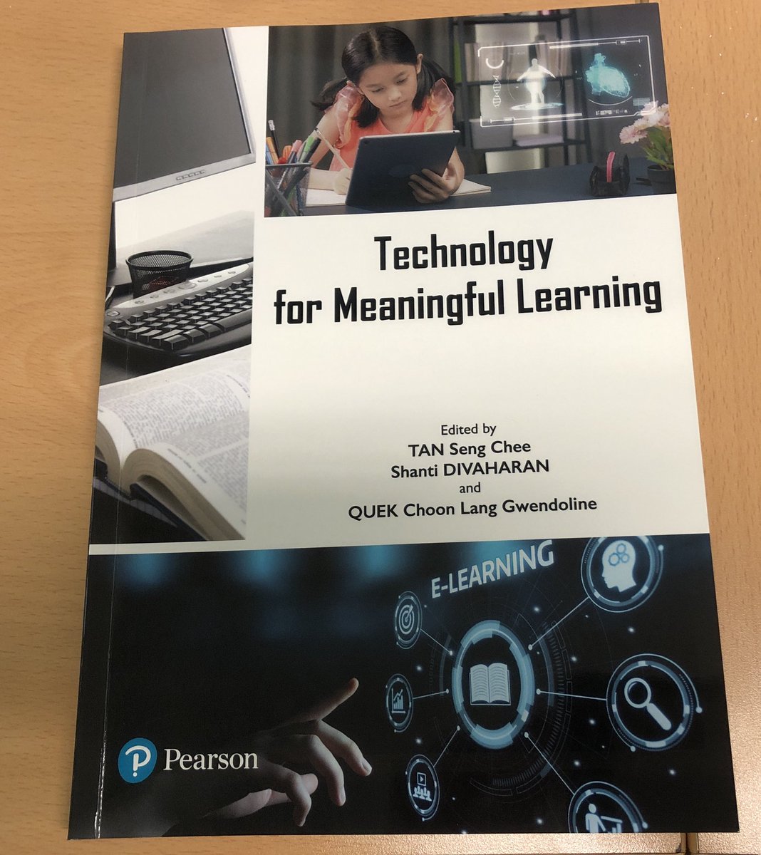 elizabethkoh's tweet photo. Though I played a really small part in this, it’s my first textbook contribution. And privileged to work with esteemed colleagues in #learninganalytics and #edtech :) #edsg https://t.co/Vv4ptw9I0T
