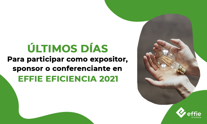 ¡ÚLTIMOS DÍAS DE CONTRATACIÓN! ⏰

El 30 de septiembre será el último día para reservar un espacio en Effie Eficiencia 2021. 

Si aún no tienes tu espacio, o tienes alguna duda, contacta con nosotros y la resolvemos ➡️effievirtual.com/es/contacto/

¡No te quedes sin tu hueco en Effie!